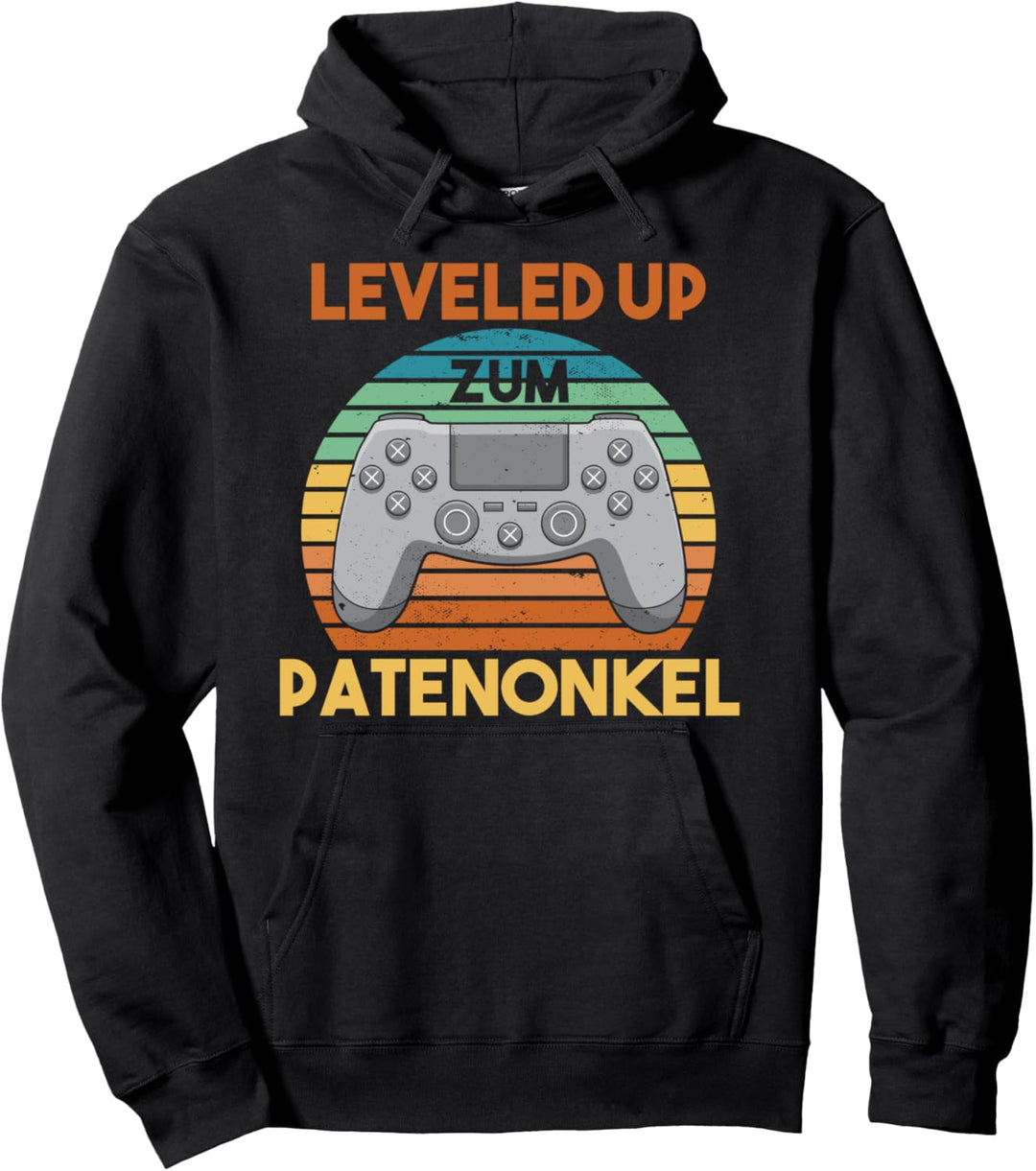 Zocker Gamer Gaming Zocken Onkel Patenonkel Pullover Hoodie