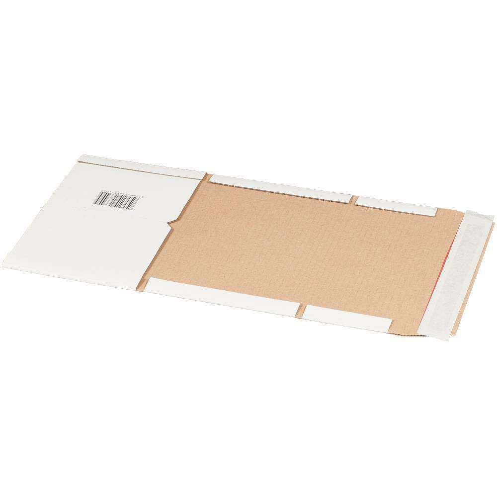 Universalverpackung Weiss A4 Multimediaverpackung Buchverpackung 25 Stück
