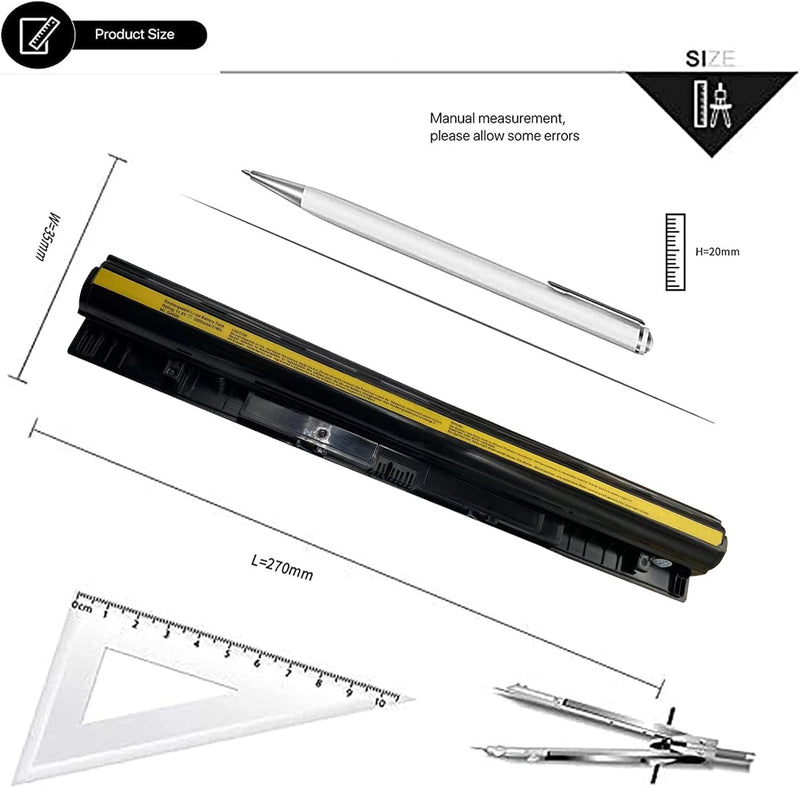 14,4V 2600mAh Laptop Akku L12L4E01 L12M4E01 L12L4A02 L12M4A02 für Lenovo G400S G500s G405s G410s G50