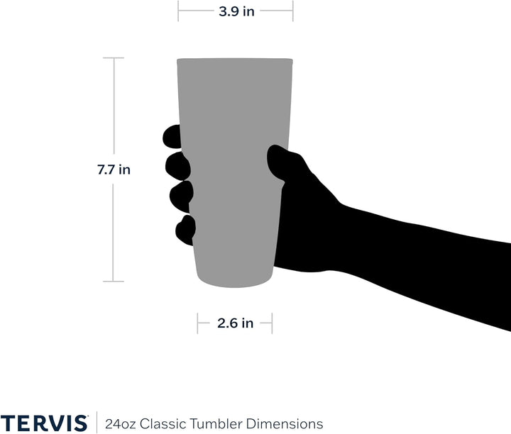 Tervis The Mandalorian Child Thermobecher mit Stern-Motiv, hergestellt in den USA, hält Getränke kal