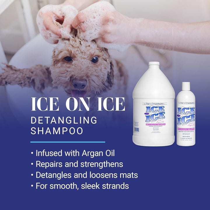 Chris Christensen Ice On Ice Shampoo - Tiefenreinigung und Glanz für das Haar | Professionelle Haarp