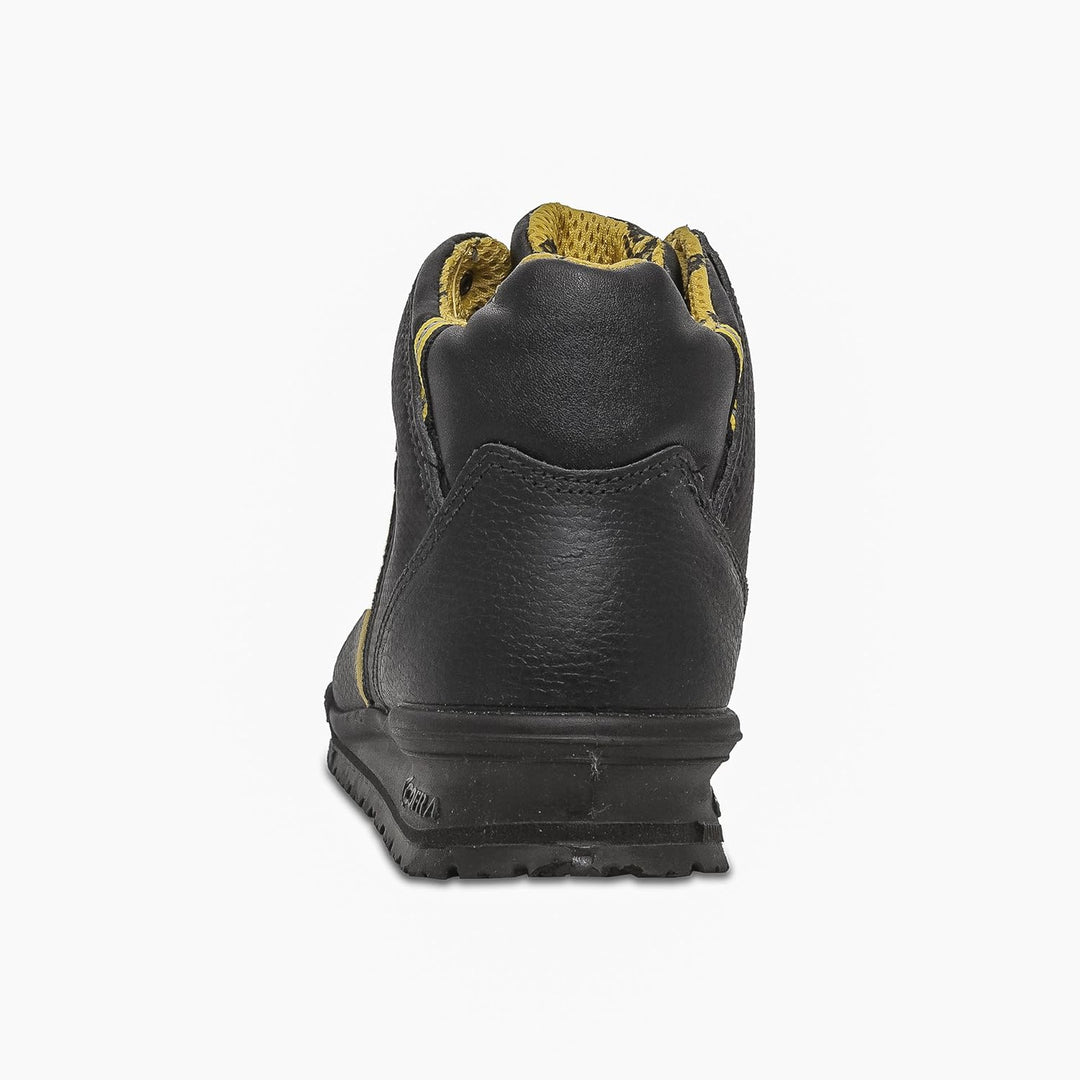 Cofra 78690-001.W40 BOHR S3 SRC Sicherheitsstiefel, Schwarz/Gelb, Grösse 40 40 EU, 40 EU