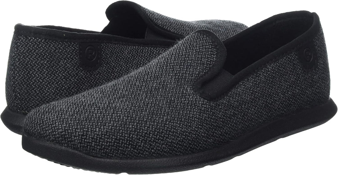 Rohde Herren Hausschuh Geschlossen Slipper Fermo 6985 40 EU Weit Grau, 40 EU Weit Grau