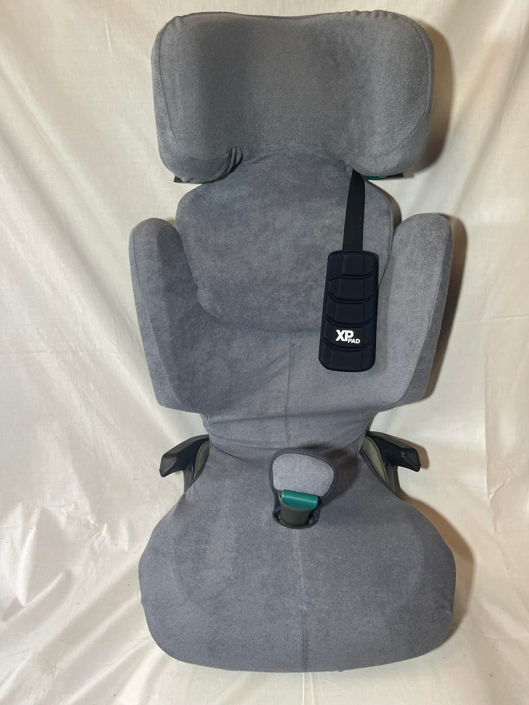 Sommerbezug Schonbezug Frottee für Römer Kidfix Pro M I-size Frottee 100% Baumwolle dunkelgrau