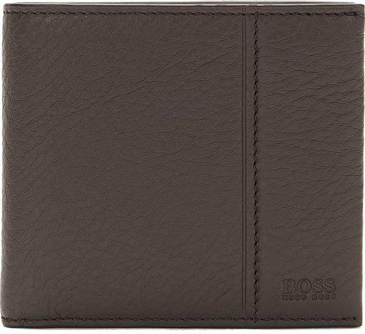 Hugo Boss Herren Brieftasche Geldbörse 201 Braun (Dark Brown)
