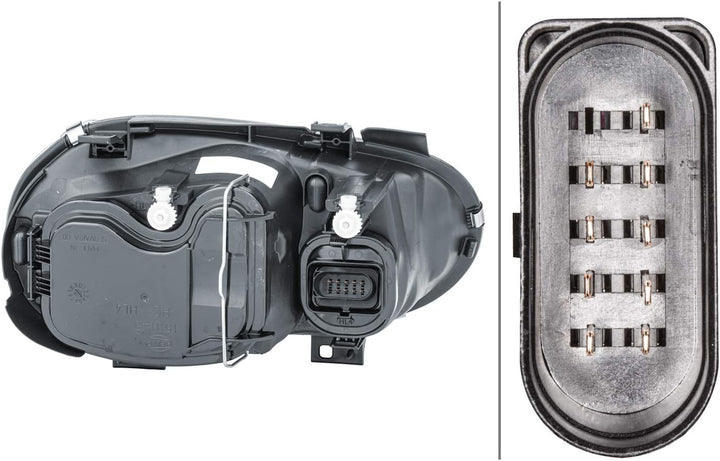 HELLA 1EJ 007 700-071 FF/Halogen-Hauptscheinwerfer - links - für u.a. VW Golf IV (1J1), Links
