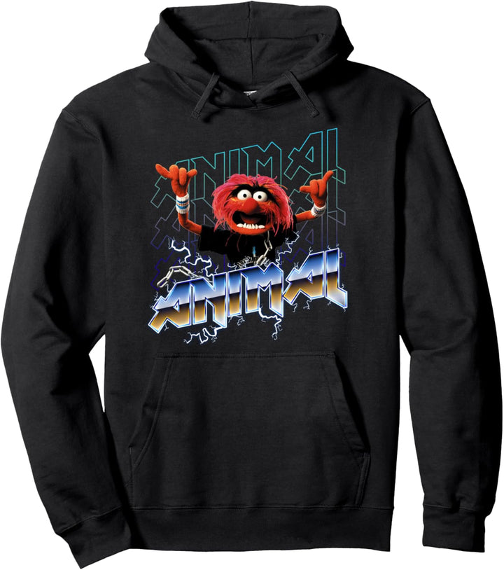 Disney The Muppets Animal Rock Portrait Pullover Hoodie