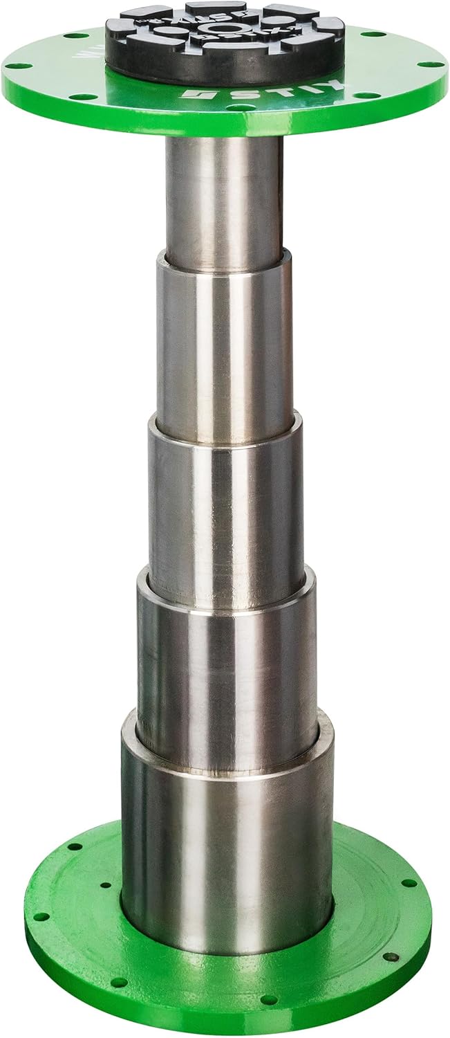 Pneumatischer Wagenheber 3,5T - Luft Wagenheber 130-430 mm - Druckluft Wagenheber mit 5-Fach Telesko
