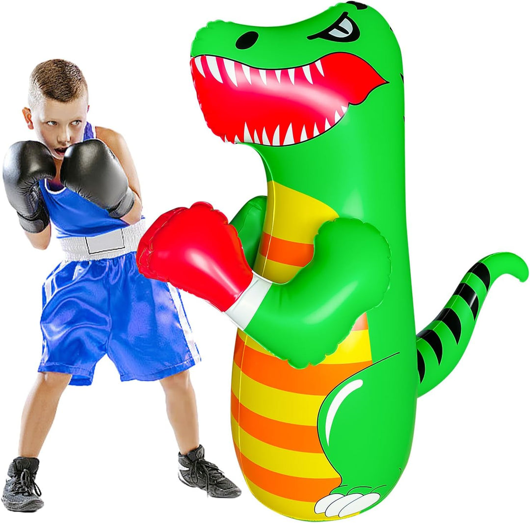 SUNSHINEMALL Boxsack für Kinder Boxen Dummy aufblasbare Cool Spass Spielzeug für Jungen Sport Gesche