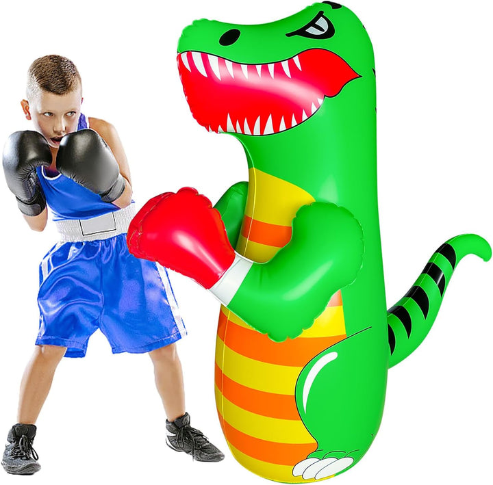 SUNSHINEMALL Boxsack für Kinder Boxen Dummy aufblasbare Cool Spass Spielzeug für Jungen Sport Gesche