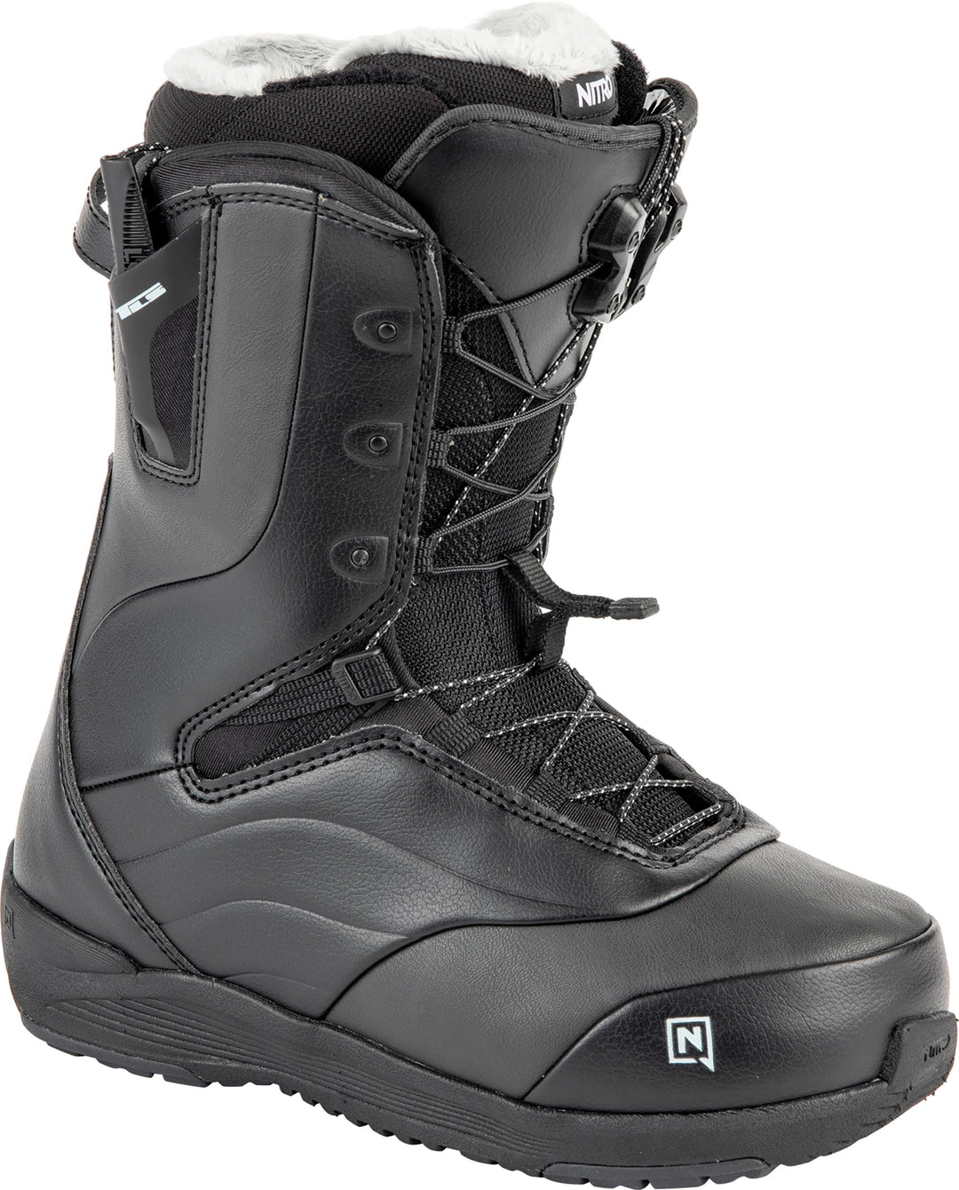 Crown TLS Leichter Snowboardboot MP 24,5 // EU 38 // US 7 Schwarz, MP 24,5 // EU 38 // US 7 Schwarz