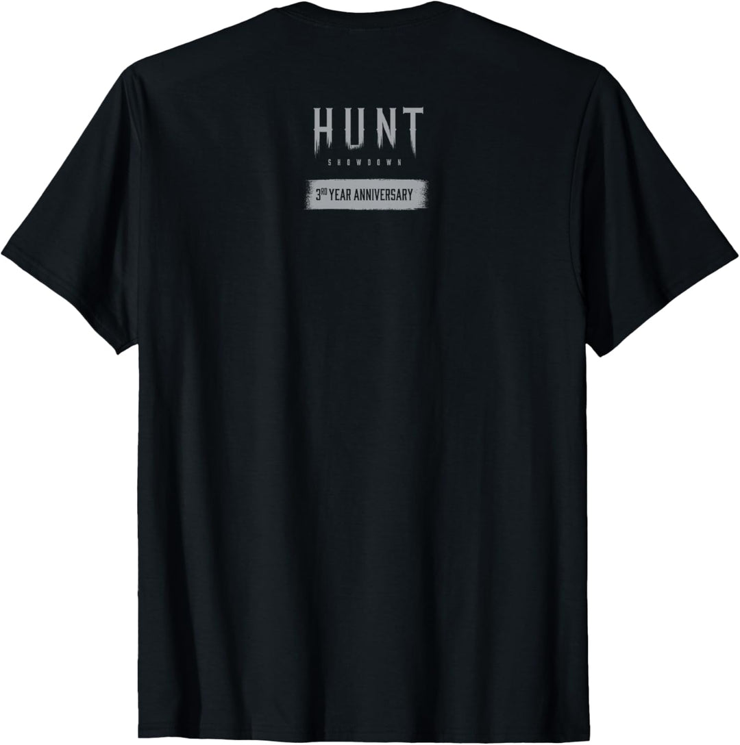 Hunt: Showdown Anniversary Three of Skulls Black T-Shirt