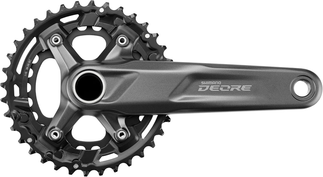 Shimano Unisex – Erwachsene Deore Kettenradgarnitur, Schwarz, Einheitsgrösse