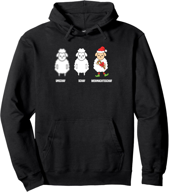 Schaf Unschaf Weihnachtsschaf - Geschenk Weihnachten Pullover Hoodie