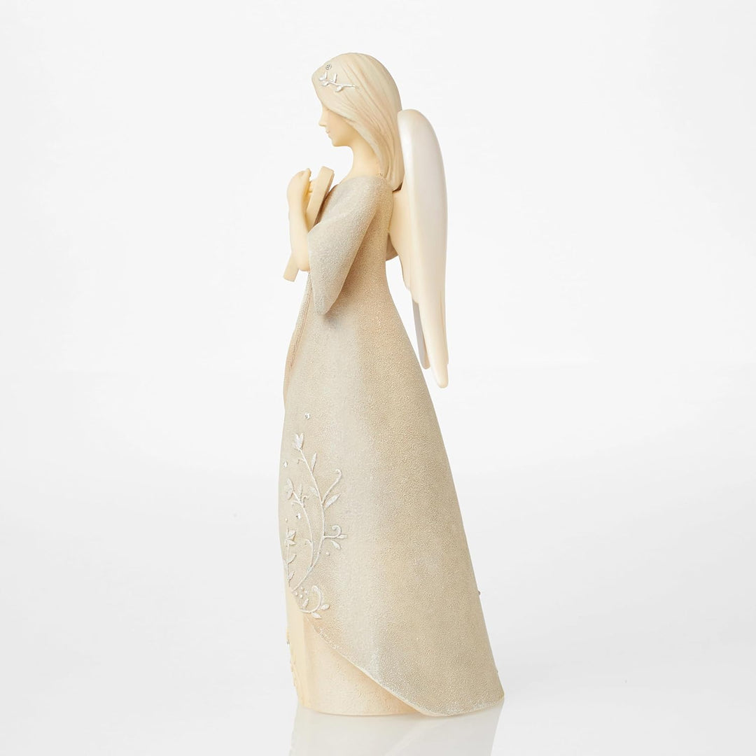 Enesco Foundations Dekofigur Herz Hold You in Heaven, 20,3 cm, Mehrfarbig
