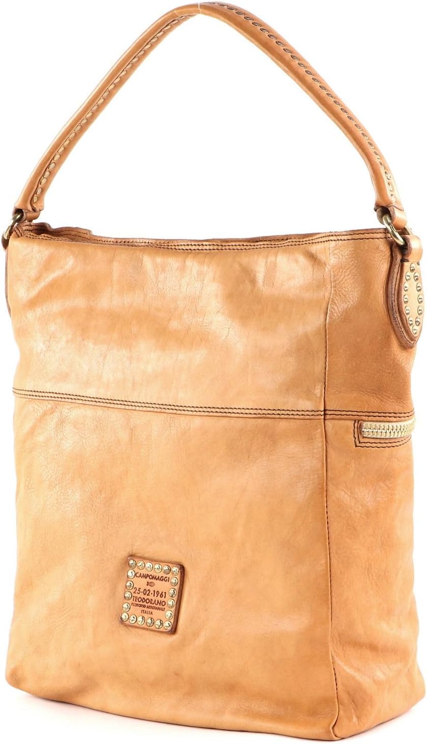 Campomaggi Schultertasche Leder 26 cm