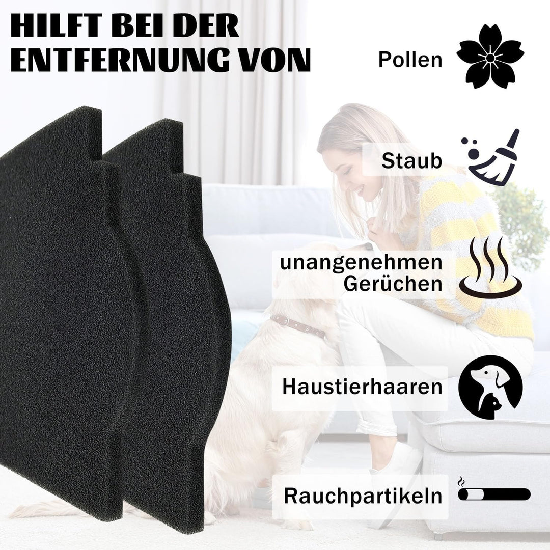 Filter kompatibel mit Lunos Silvento Abluftgerät, 5 Stück Ersatzfilter für 2/FSI-R, 039 721, 191 x 1