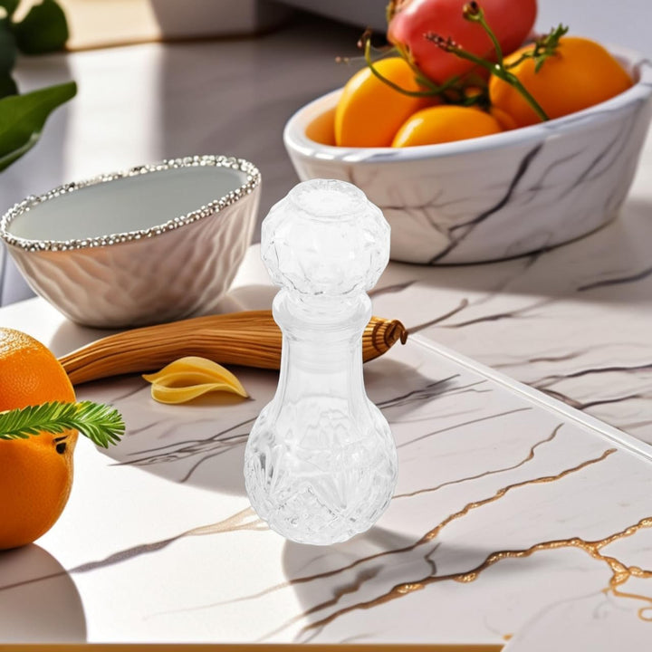 Luxshiny 6 Stück Klarglas Weindekanter 50 Ml Handgefertigt mit Aromabelüfter Transparente Whisky und