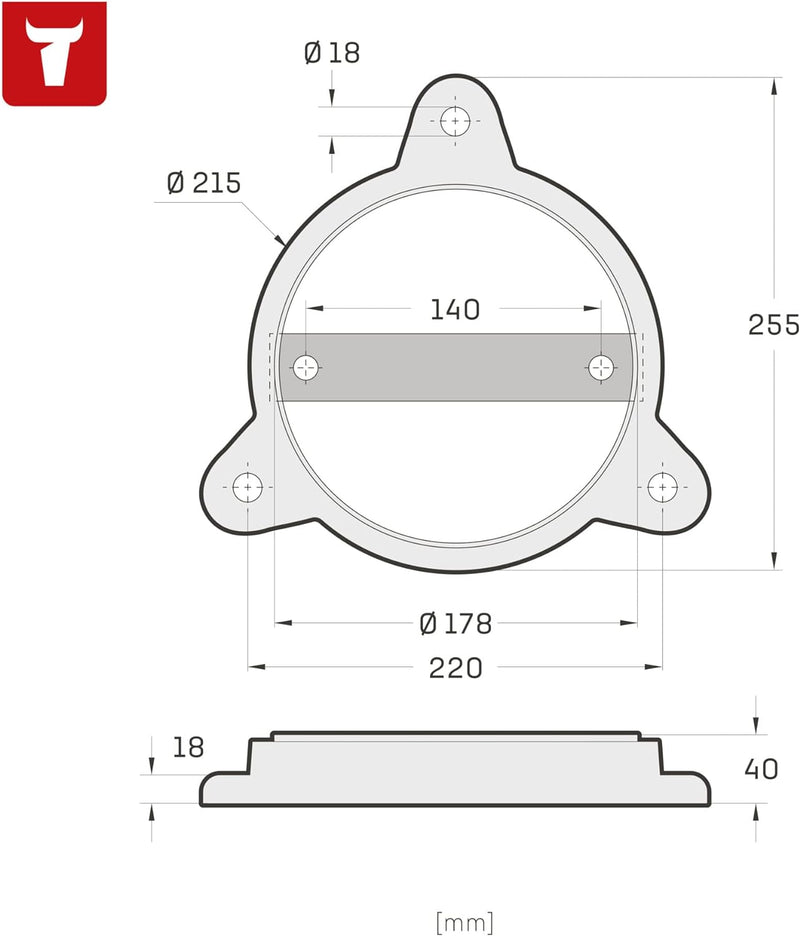 STIER Drehteller für Parallelschraubstock Grösse 150, Drehung um 360 Grad, stahlgeschmiedet, Grösse