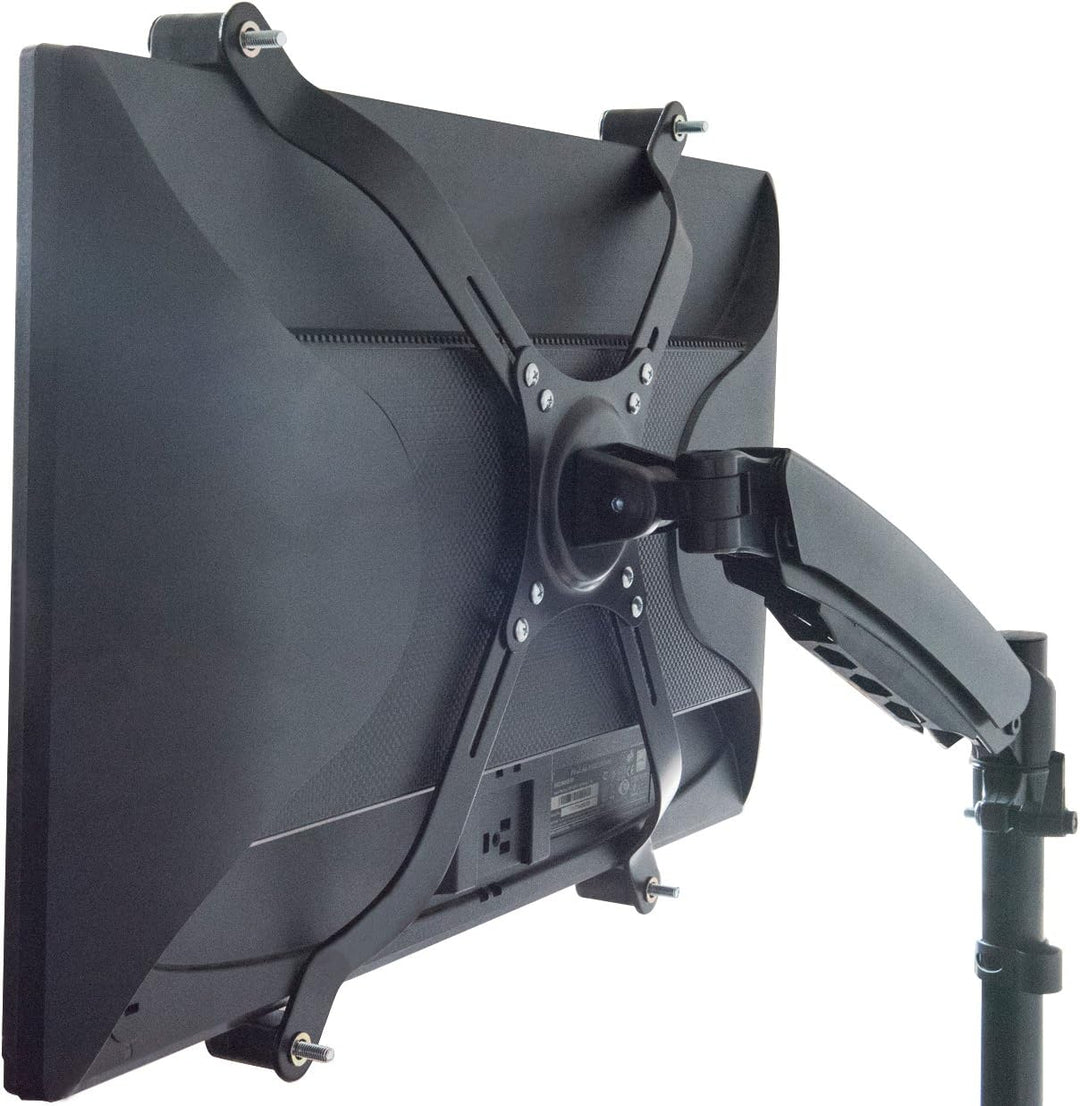 DIGITUS VESA-Adapter 75x75, 100x100 - Für Monitore ohne VESA Aufnahme - Bis 8 kg - Bis 30 Zoll - Sch