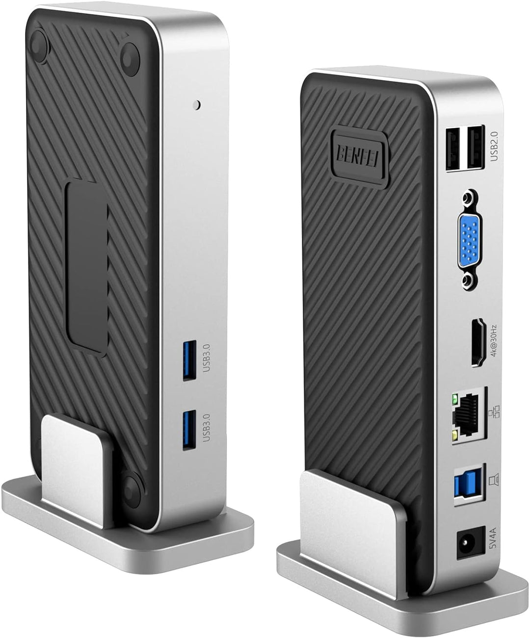 BENFEI USB 3.0 Universal-Dockingstation Dual Monitor HDMI VGA kompatibel mit Mac Windows, USB 3.0 od