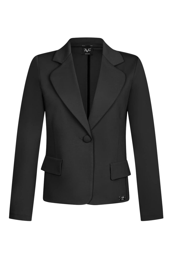 19V69 ITALIA Damen Roma Blazer M Schwarz, M Schwarz