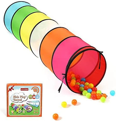 STLOVe® Tunnel Kinder Krabbeltunnel Spieltunnel Kind, Popup Tunnel Kinder Kriechtunnel Baby Kinder H