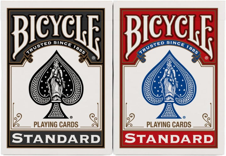 U.S.Playing Card Company Bicycle Pokerkarten Standardgrösse 4er-Packung, 4er-Packung