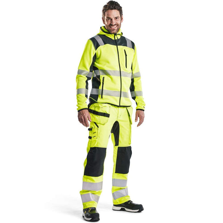 Blaklader 15521811 Hochsichtige Hose mit Stretch, gelb/ schwarz, grootte C146 C146 Yellow / Black, C