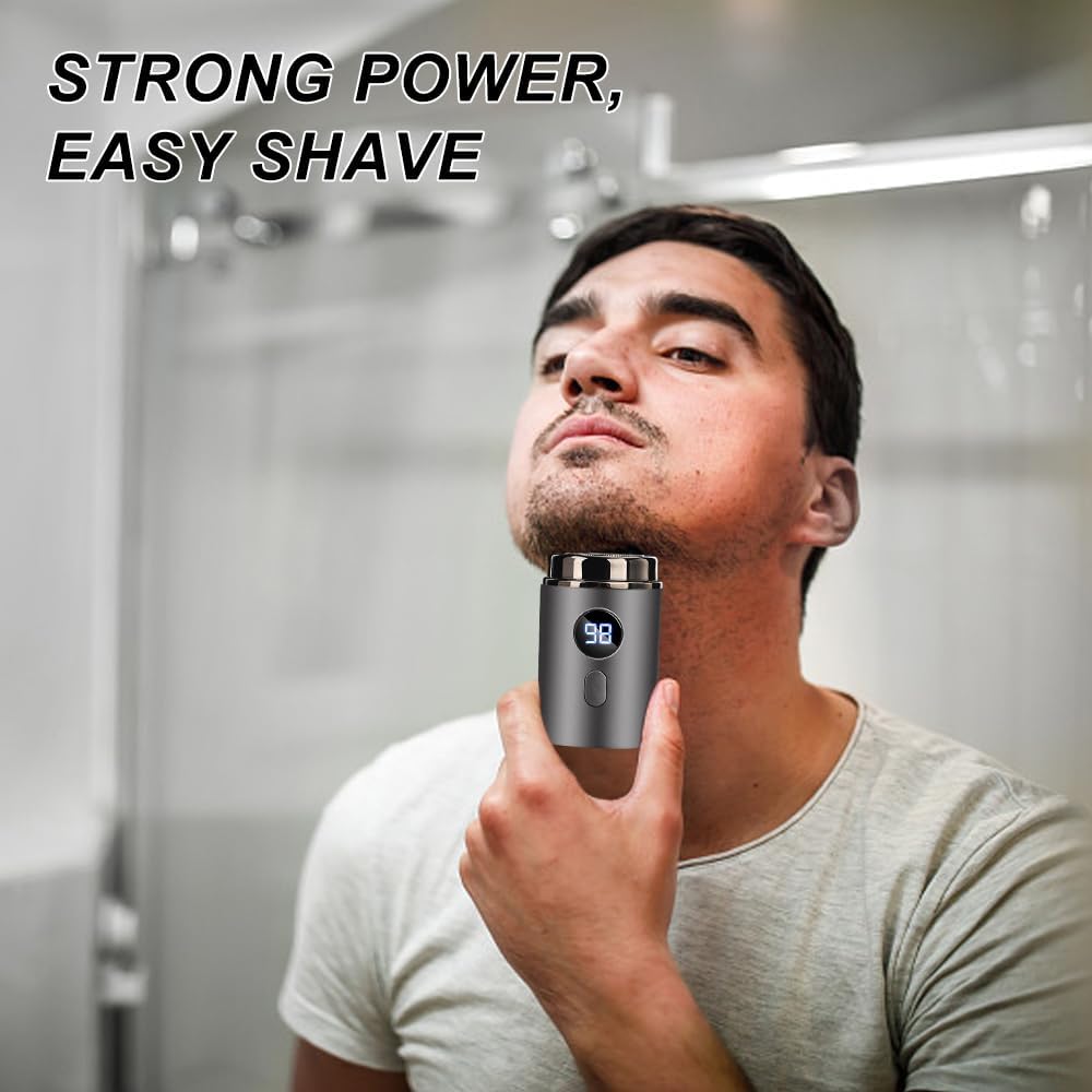 Horuili® Mini Electric Shaver, Tragbarer Elektrischer Mini-Rasierer, Mini Shave Tragbarer Elektroras