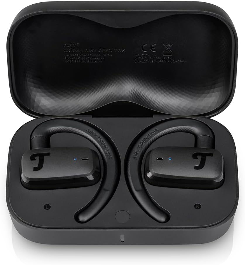 Teufel AIRY Open TWS Kabellose Open Ear Kopfhörer, True Wireless Bluetooth Ohrhörer mit Mikrofon, IP