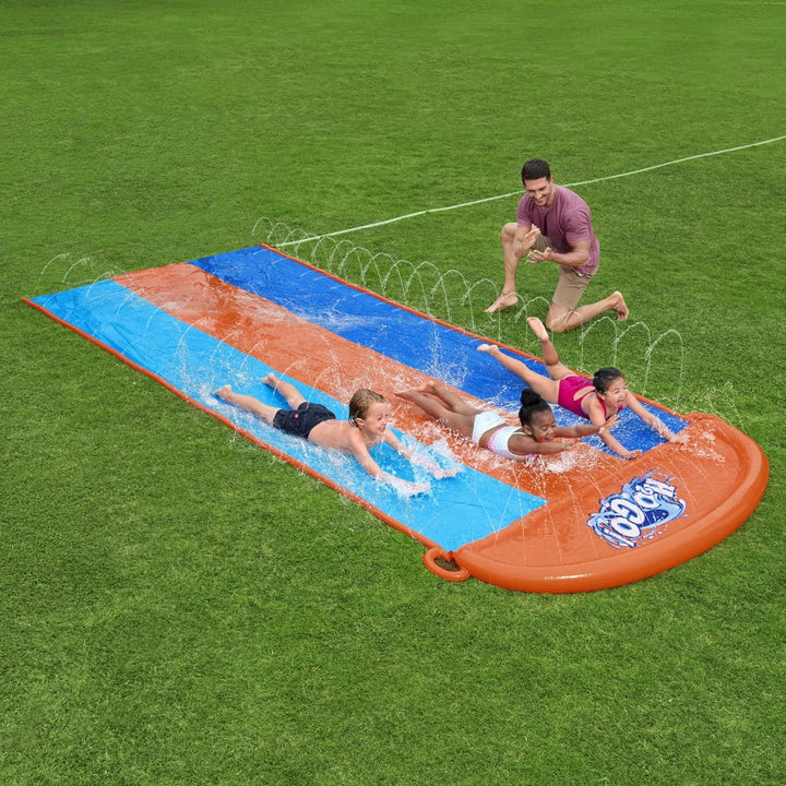 Bestway® H2OGO!™ 3er-Wasserrutsche "Triple" 488 x 207 cm