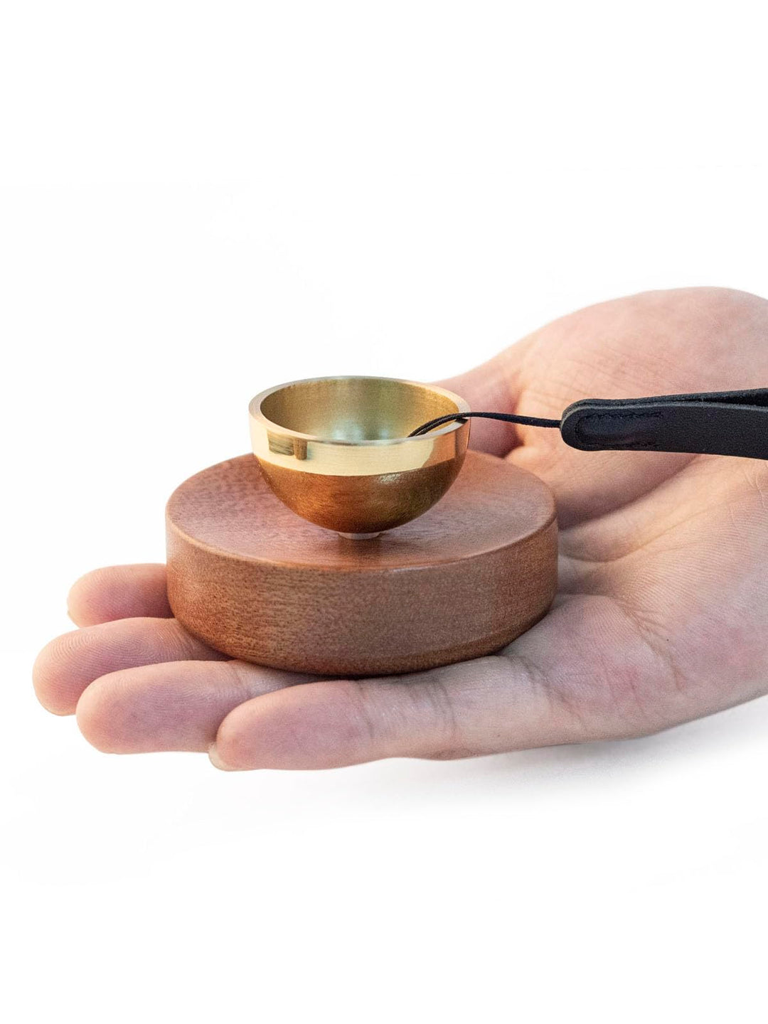 klangschale klein I Herzerwärmender Engelsklang I Portable-Klangschale I Super Mini Klangschale für