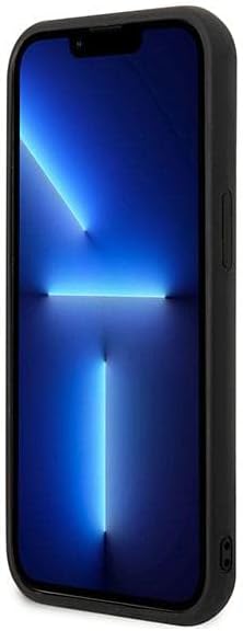 Karl Lagerfeld KLHCP13M3DKPK Hülle für iPhone 13 6,1" schwarz/Black hardcase Ikonik Patch