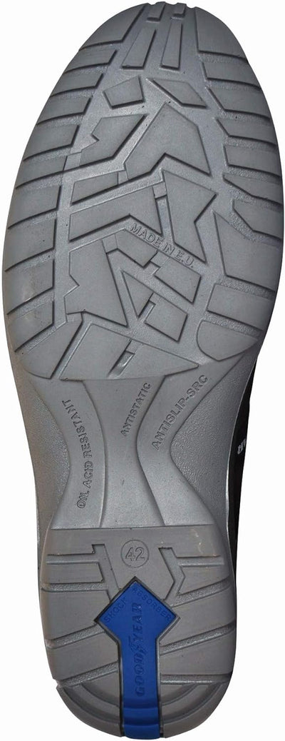 Goodyear Spaltleder Schuhe G138/3052C Blau Grösse 47 47 EU, 47 EU