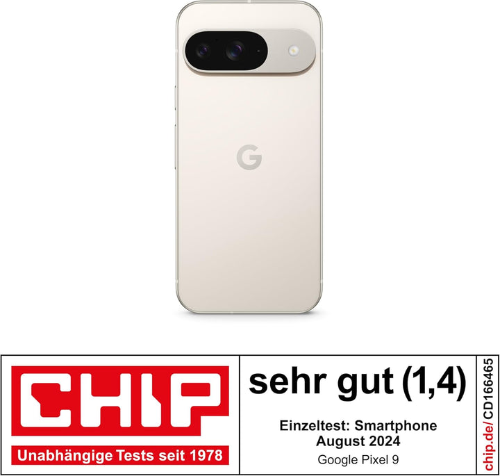 Google Pixel 9 – Android-Smartphone mit Gemini ohne SIM-Lock, erweiterte Kamerafunktion, 24 Stunden