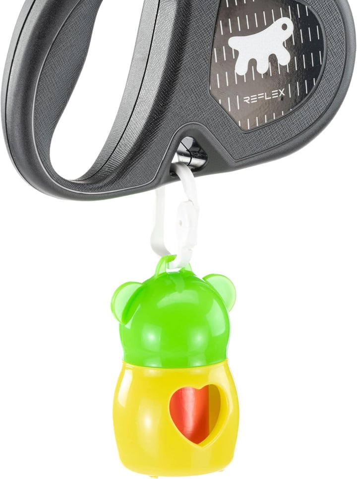 Ferplast Reflektierende Hundeleine Flippy ONE Reflex, Rollleine mittelgrosse Hunde bis 25 kg. Auszie