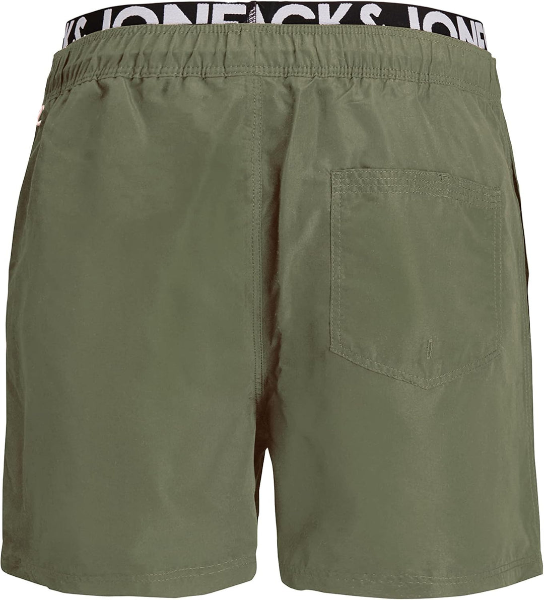 JACK & JONES Herren Jjiaruba Jjswim Shorts AKM STS Badehose S Grün (Dusty Olive), S Grün (Dusty