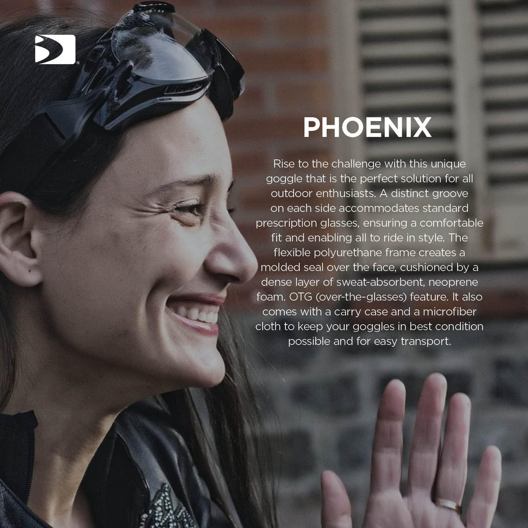 Bobster austauschbare Objektive, Phoenix OTG Brillen, 3 Stück