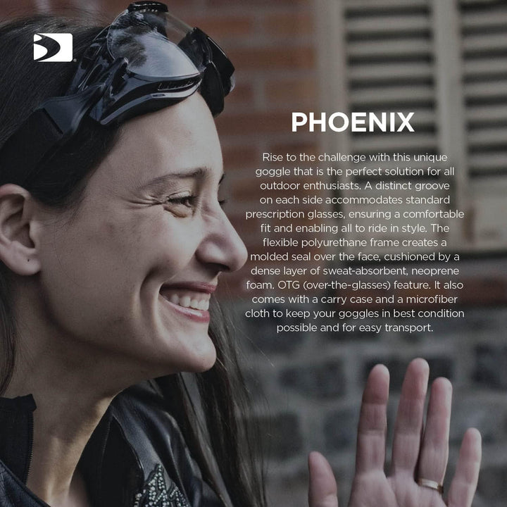 Bobster austauschbare Objektive, Phoenix OTG Brillen, 3 Stück