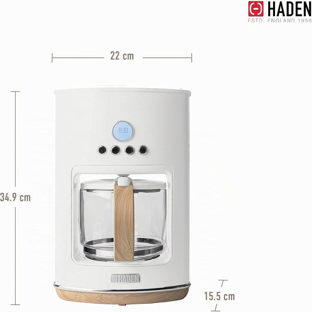 HADEN Kaffemaschine Dorchester White 1,5 l, weiss