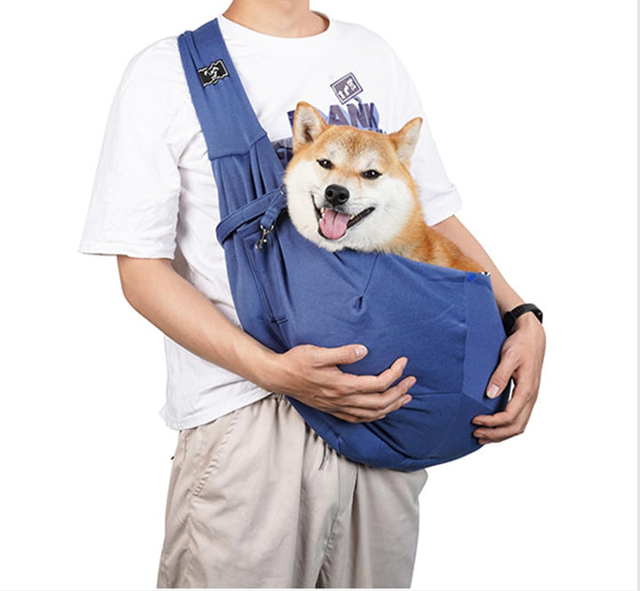CYBERNOVA Kleine Tragetasche für Hunde und Katzen, für 1,4–6,8 kg, mit Tasche, freihändige Haustiert