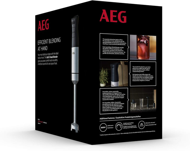 AEG,950008642, AEG HB5-1-8SS Schwarz/Silber