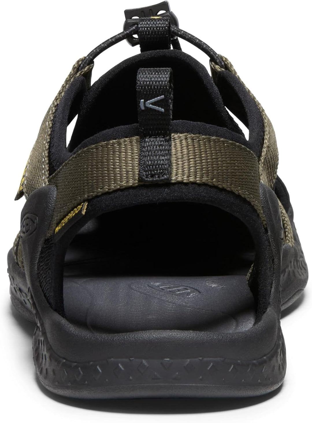 KEEN Herren Drift Creek H2 Sandalen 40.5 EU Dark Olive Black, 40.5 EU Dark Olive Black