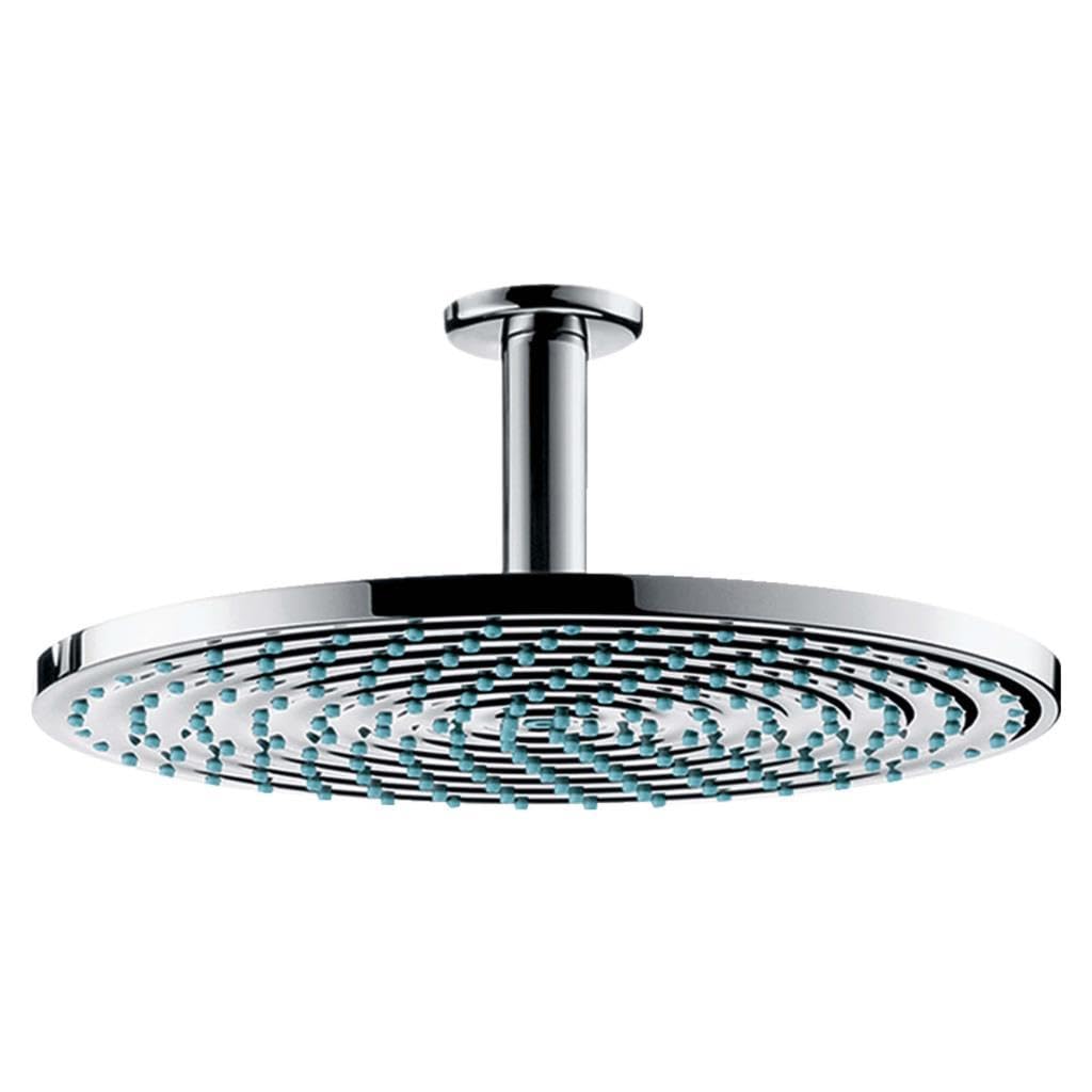 hansgrohe Raindance S 300 Air Duschkopf, Kopfbrause für Deckenmontage, Chrom Chrom 1 Strahlart Decke