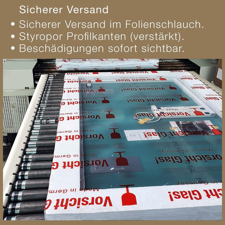 SARAR Wandspiegel mit schmaler rundum LED-Beleuchtung 160x80 cm Made in Germany Designo MA4111 Badsp