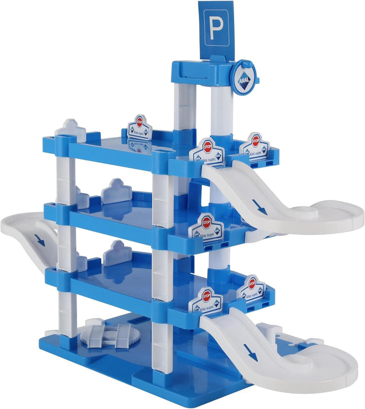 Wader Quality Toys 46086 Parkgarage 4 Ebenen ARAL