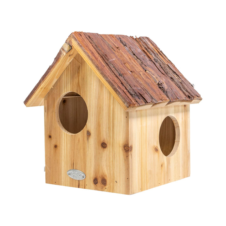 mgc24 Eichhörnchenhaus - Eichhörnchenkobel, Eichhörnchen Nistkasten zum Aufhängen für Garten und Bal