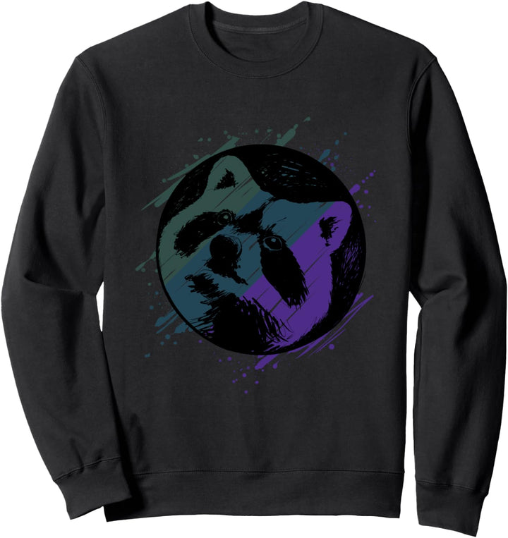 Waschbär Geschenk Waschbären Trash Panda Sweatshirt
