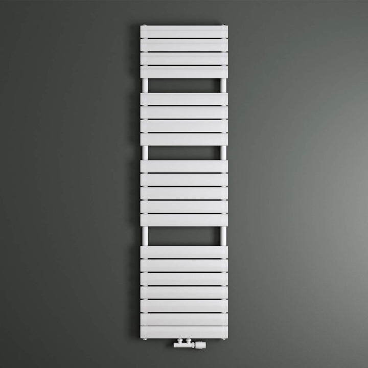 Mai & Mai Badheizkörper Handtuchheizkörper Handtuchhalter Heizkörper bad flach 180x60cm in Weiss Sei